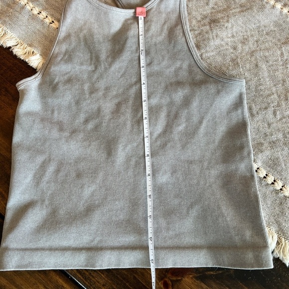 Intimately Free People racetrack crop top bra size extra small, gray, intimates - Picture 4 of 5